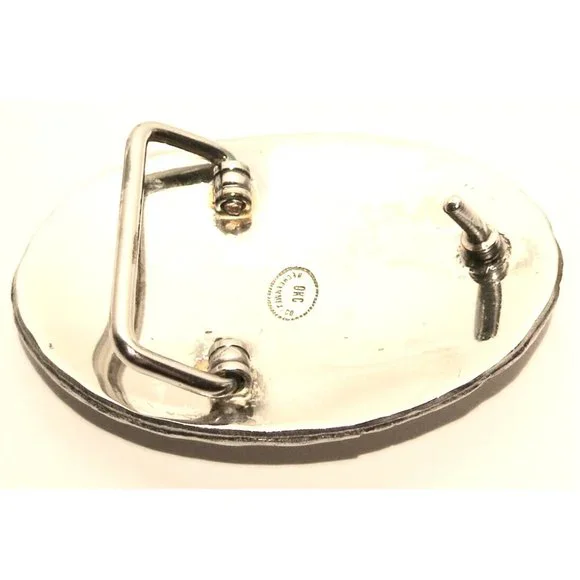 Soaring Eagle - Gold / Silver Belt Buckle - 0KC - 3in. x 2.25in. - Picture 2 of 2